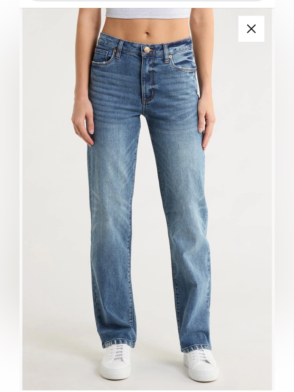 STS Blue Allison High Rise Straight Leg Jean